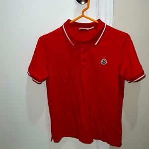 Moncler Boy’s Short Sleeve Polo Shirt